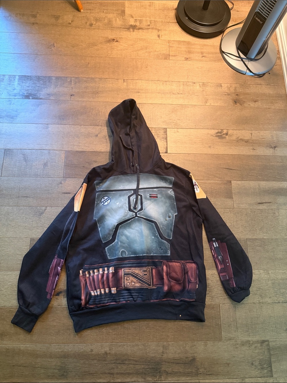 🎉Disney Black Boba Fett Graphic Pullover Hoodie
